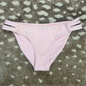 Hurley Bikini Bottoms- Light Pink